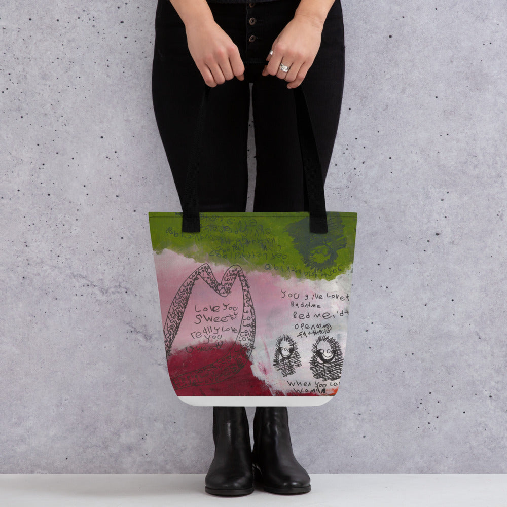 Tote bag - "Love and True Love"