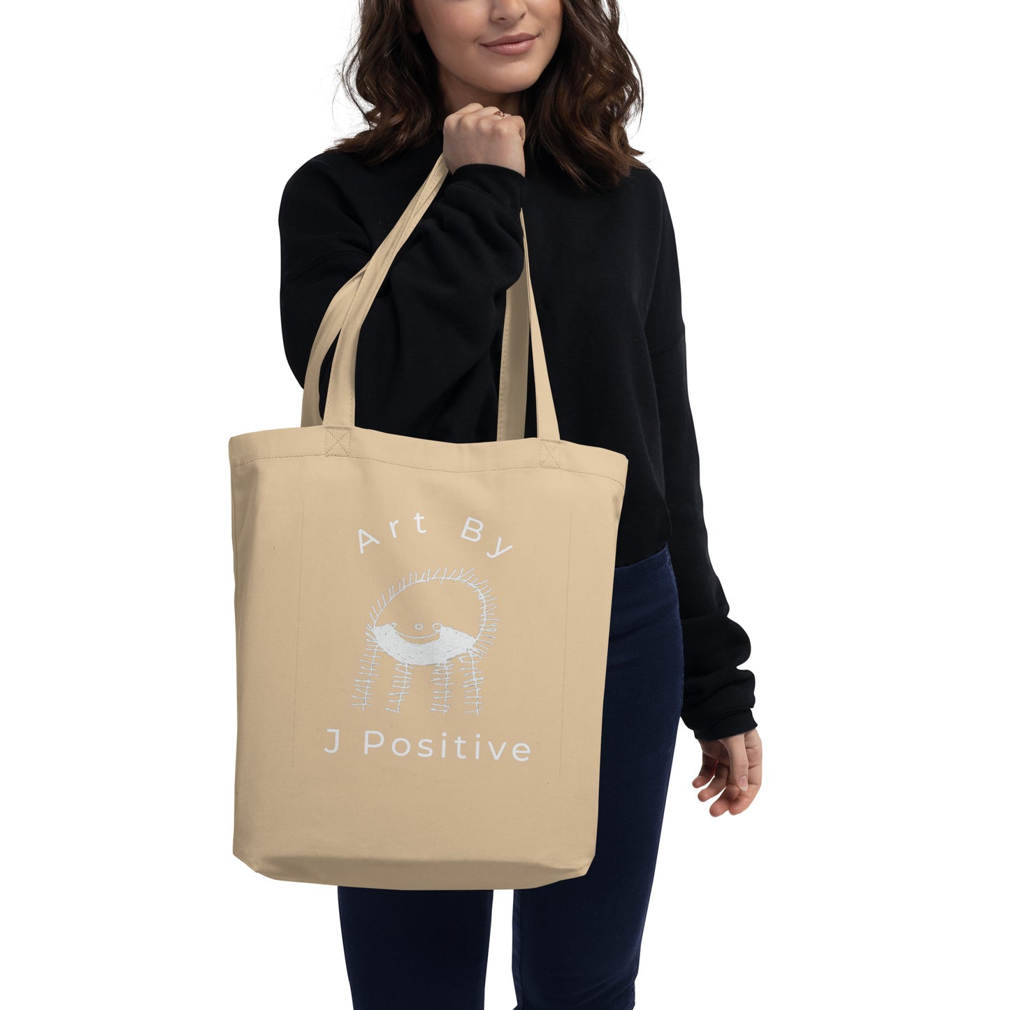 Eco Tote Bag - Art By J Positive logo