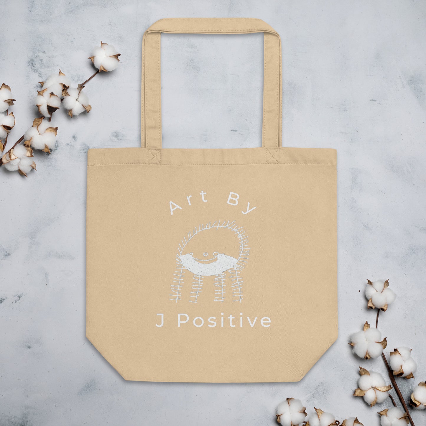 Eco Tote Bag - Art By J Positive logo