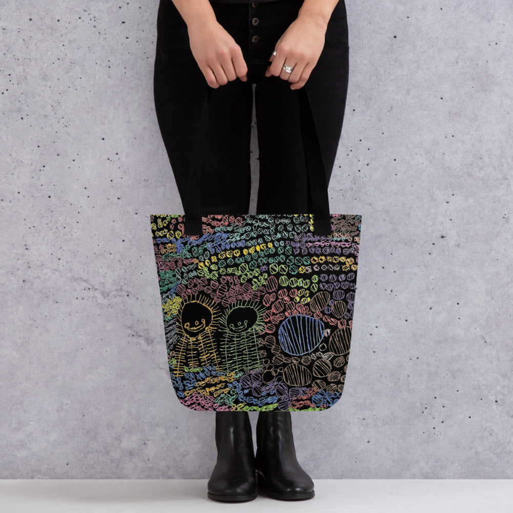 Tote bag - "Eating Sushi"