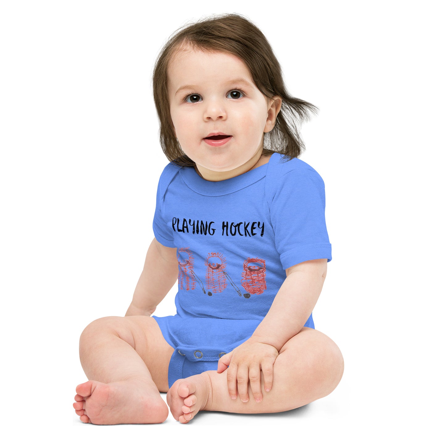 Baby & toddler onesie - "Playing Hockey with the Condors"