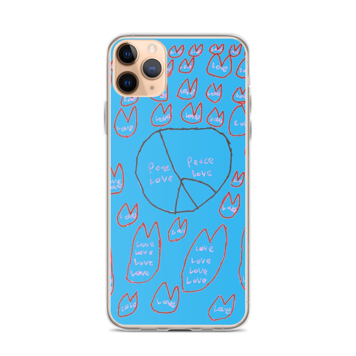 iPhone Case - "Peace and Love"