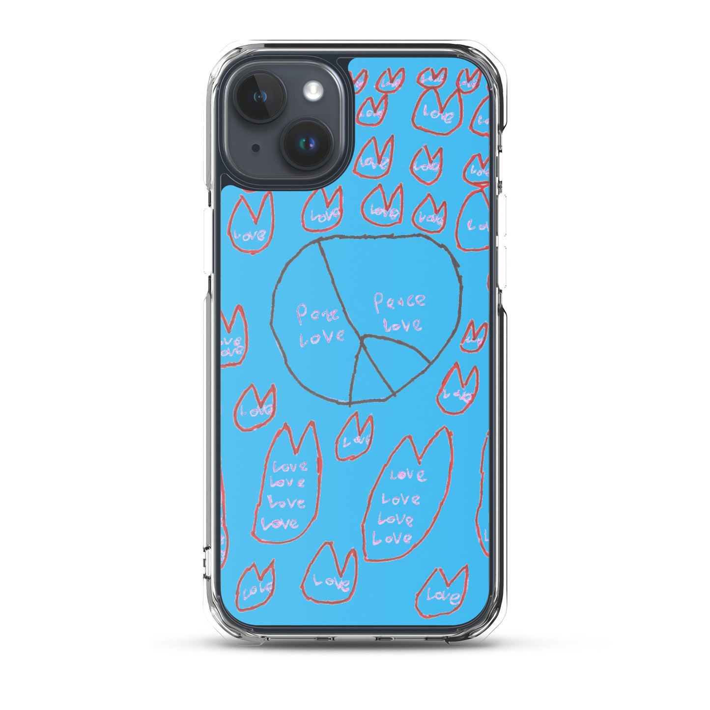 iPhone Case - "Peace and Love"