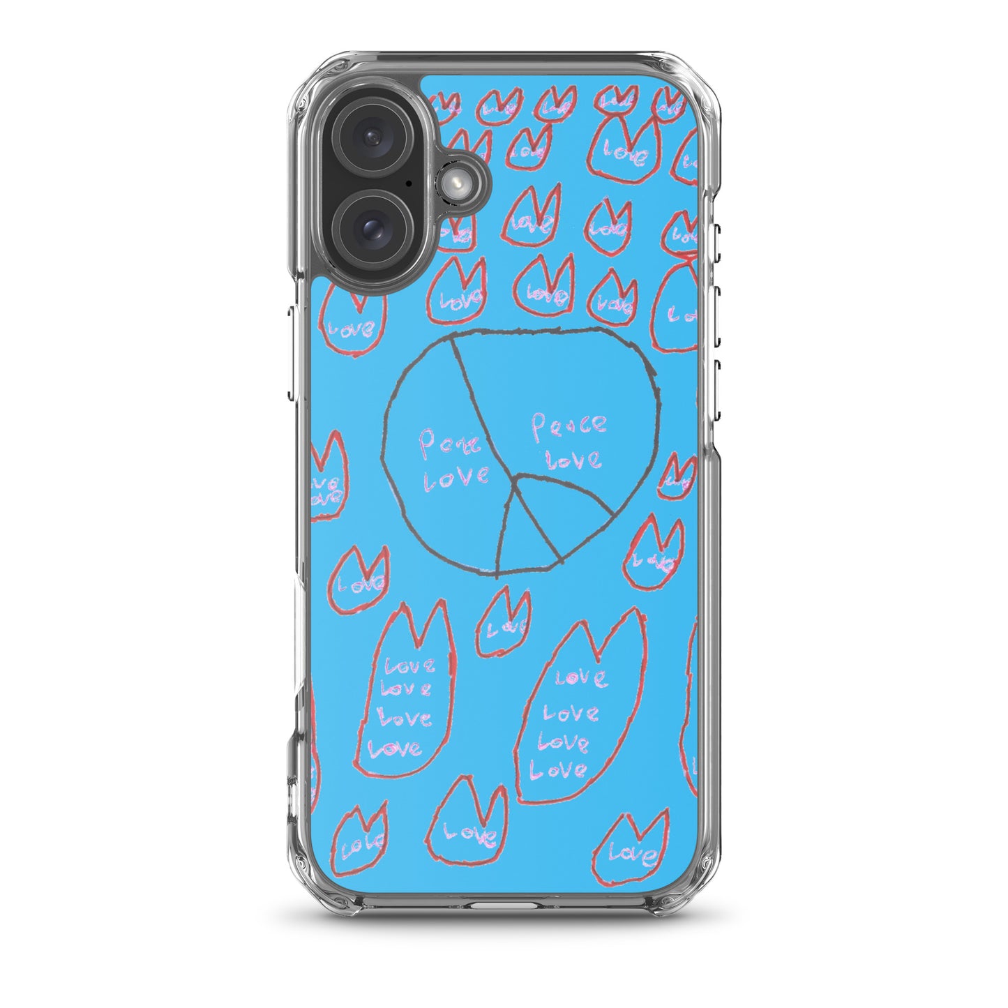 iPhone Case - "Peace and Love"
