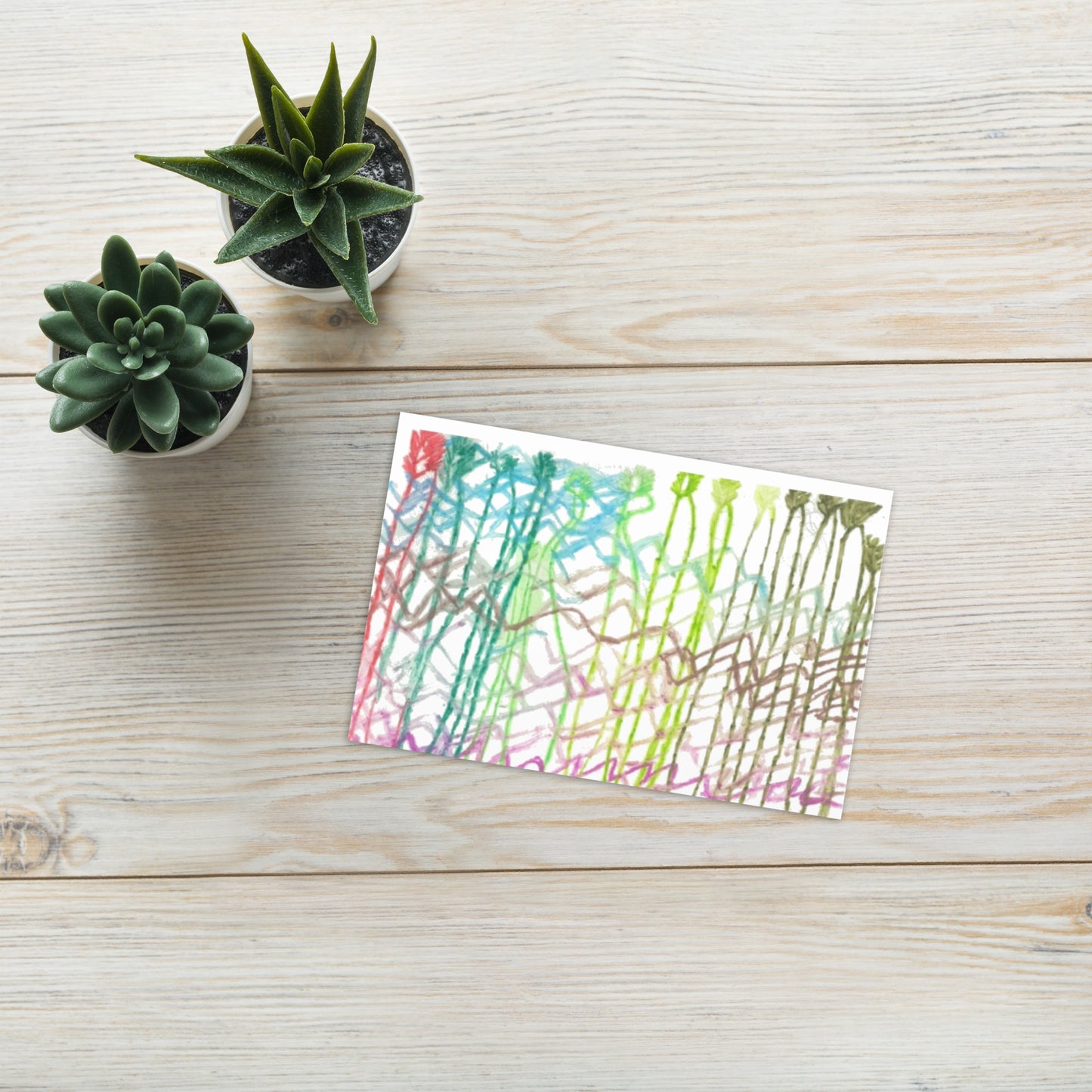Greeting card - "In the Forest"