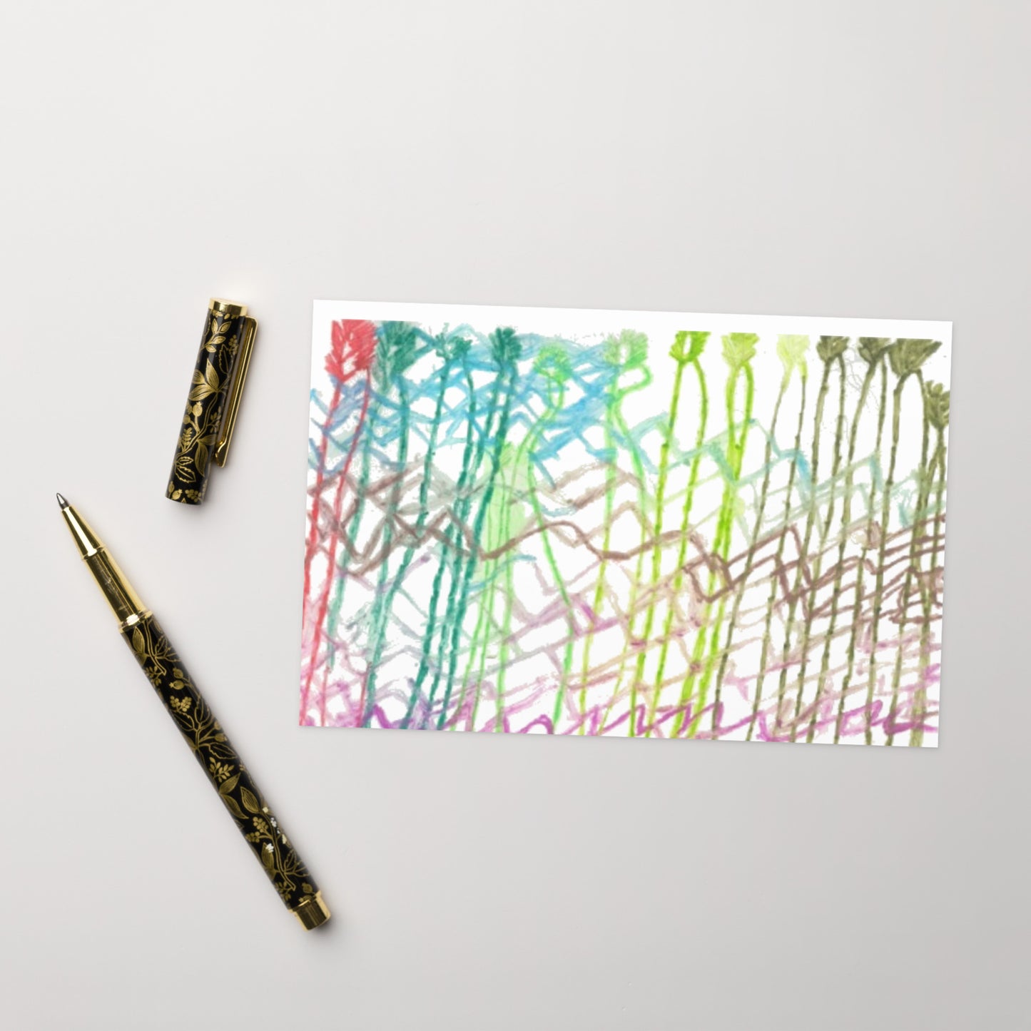 Greeting card - "In the Forest"