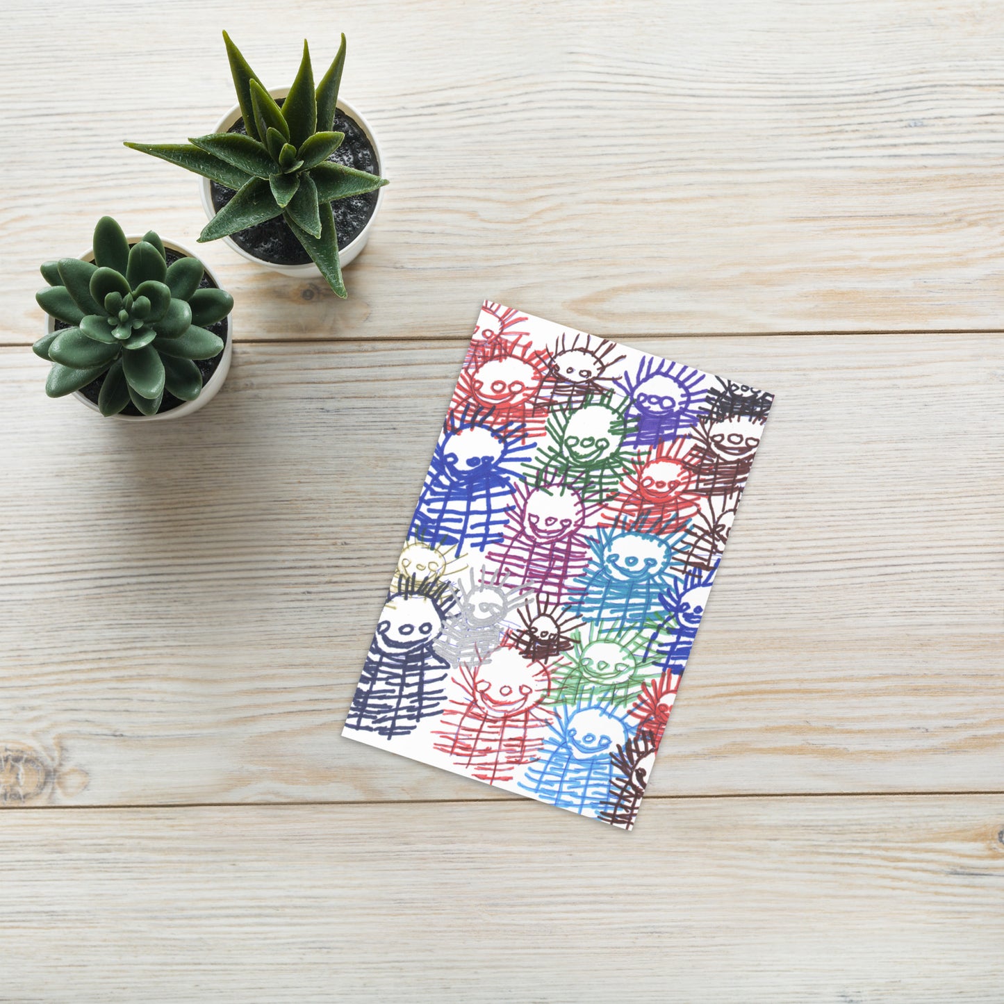 Greeting card - "Pretty Flower's 60th Birthday Party"