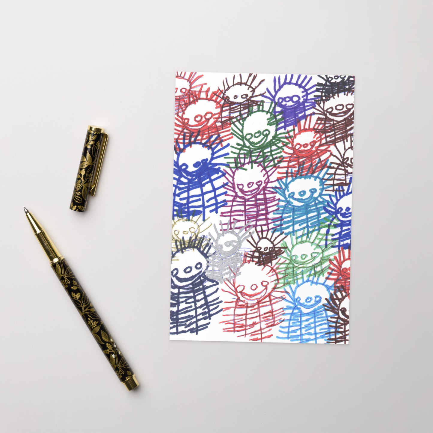 Greeting card - "Pretty Flower's 60th Birthday Party"