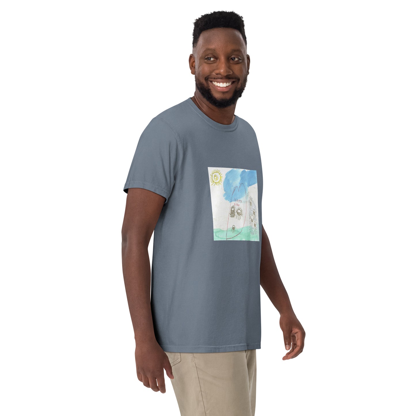 Men's tee - "Happy Love" - CDSS Fundraiser
