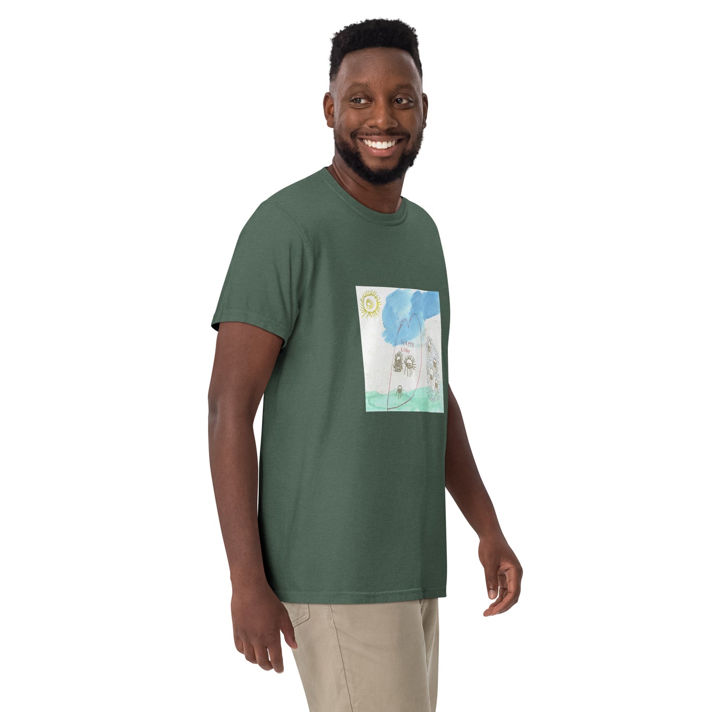 Men's tee - "Happy Love" - CDSS Fundraiser