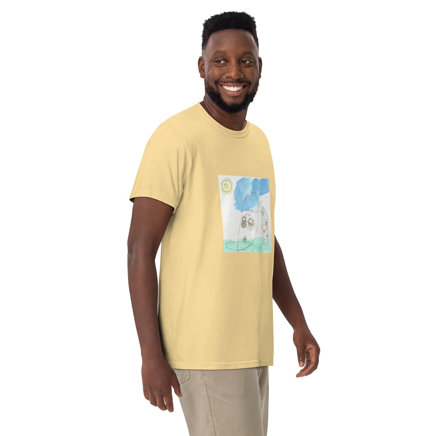 Men's tee - "Happy Love" - CDSS Fundraiser