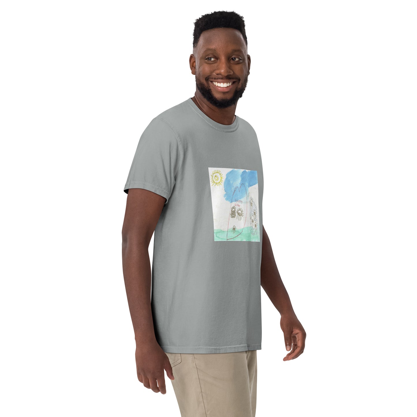 Men's tee - "Happy Love" - CDSS Fundraiser