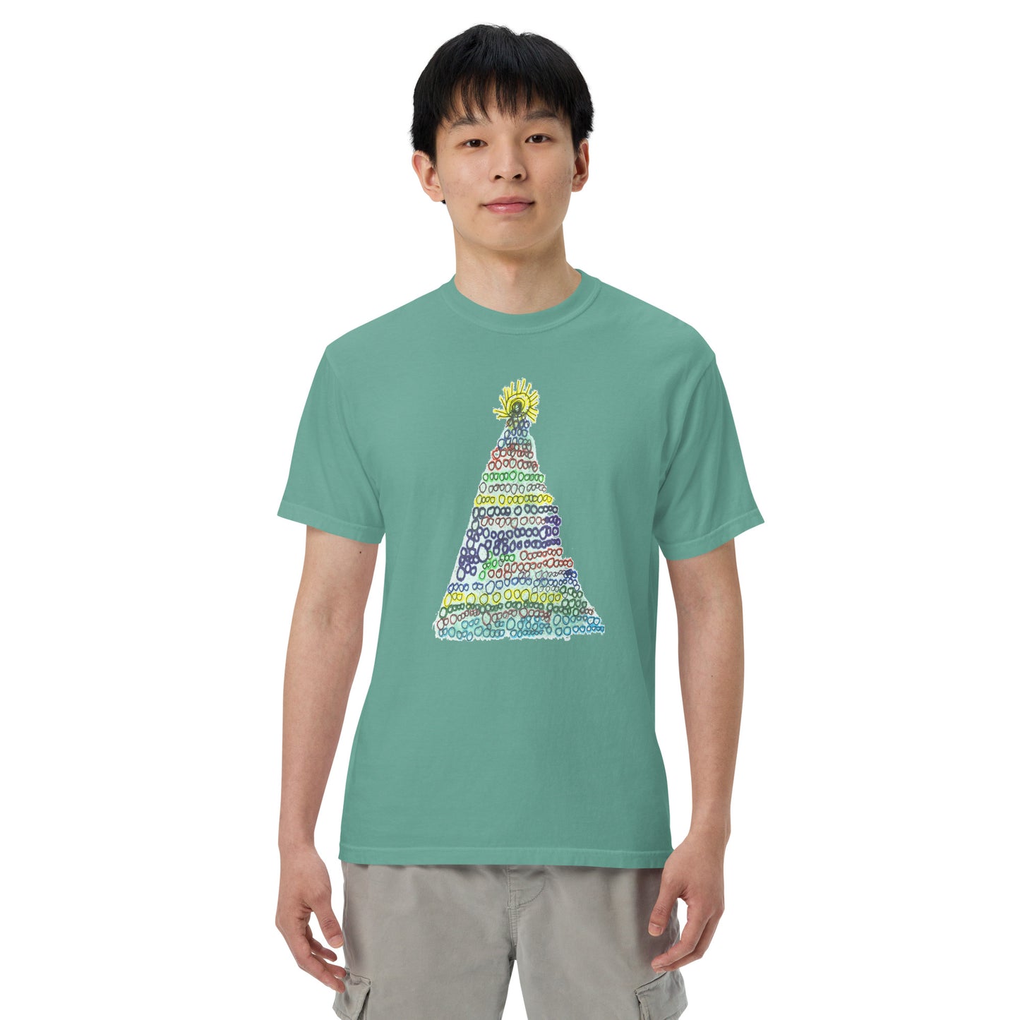 Men's tee - "My Christmas Tree"