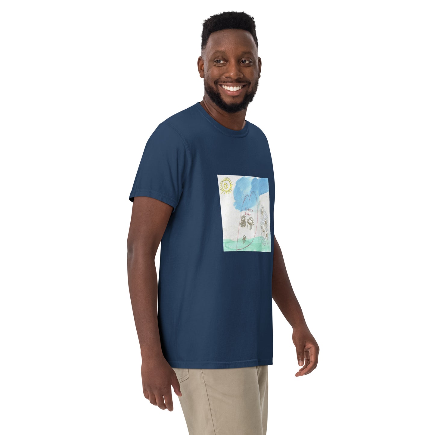 Men's tee - "Happy Love" - CDSS Fundraiser