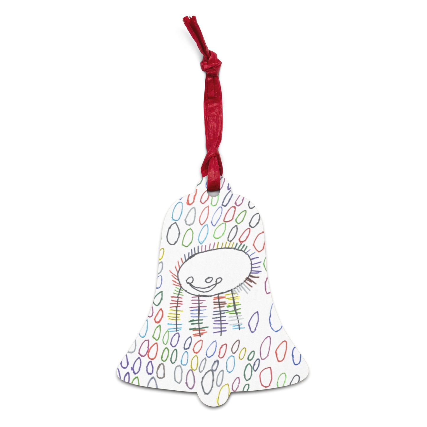 Wooden ornament & magnet - "Me and My Markers"