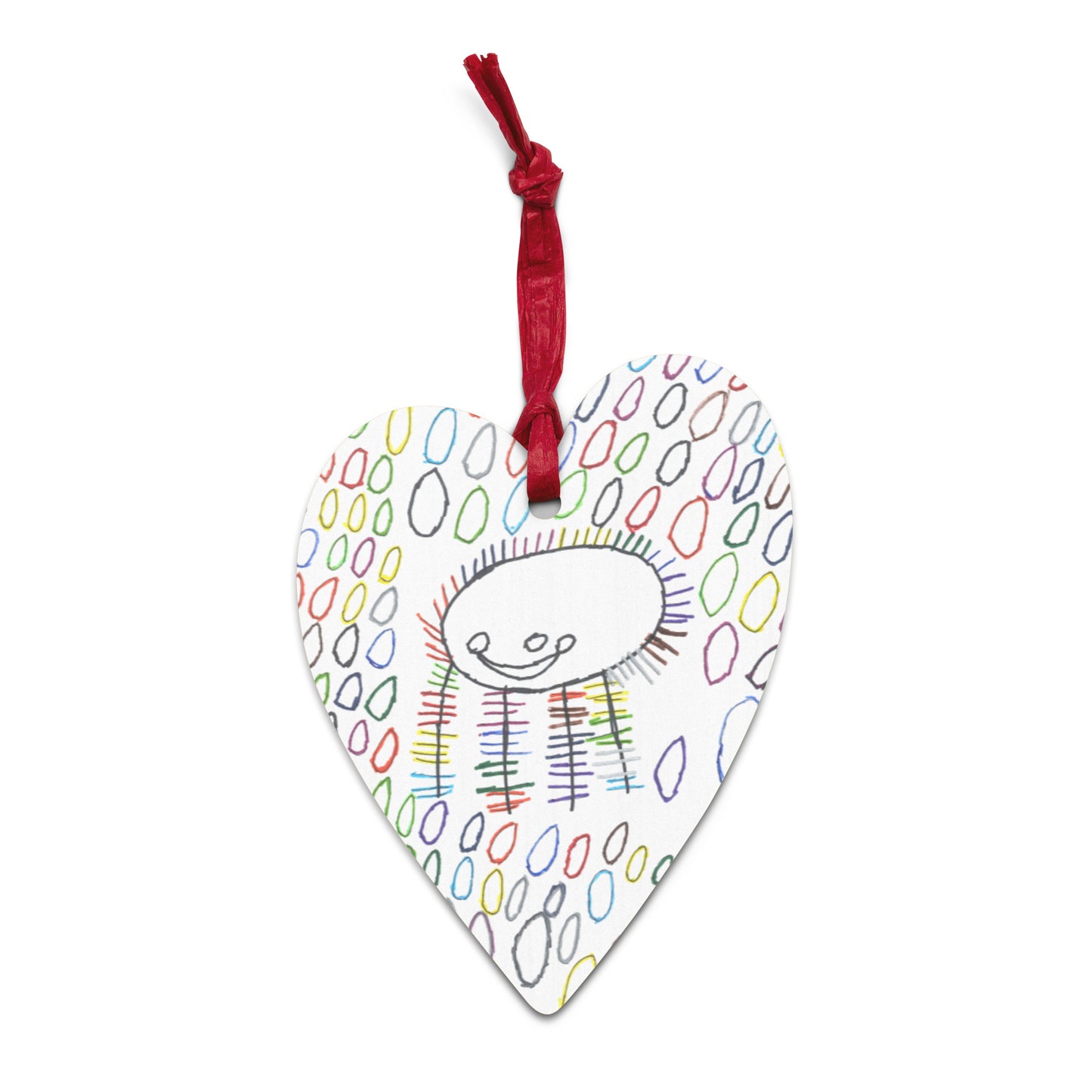 Wooden ornament & magnet - "Me and My Markers"