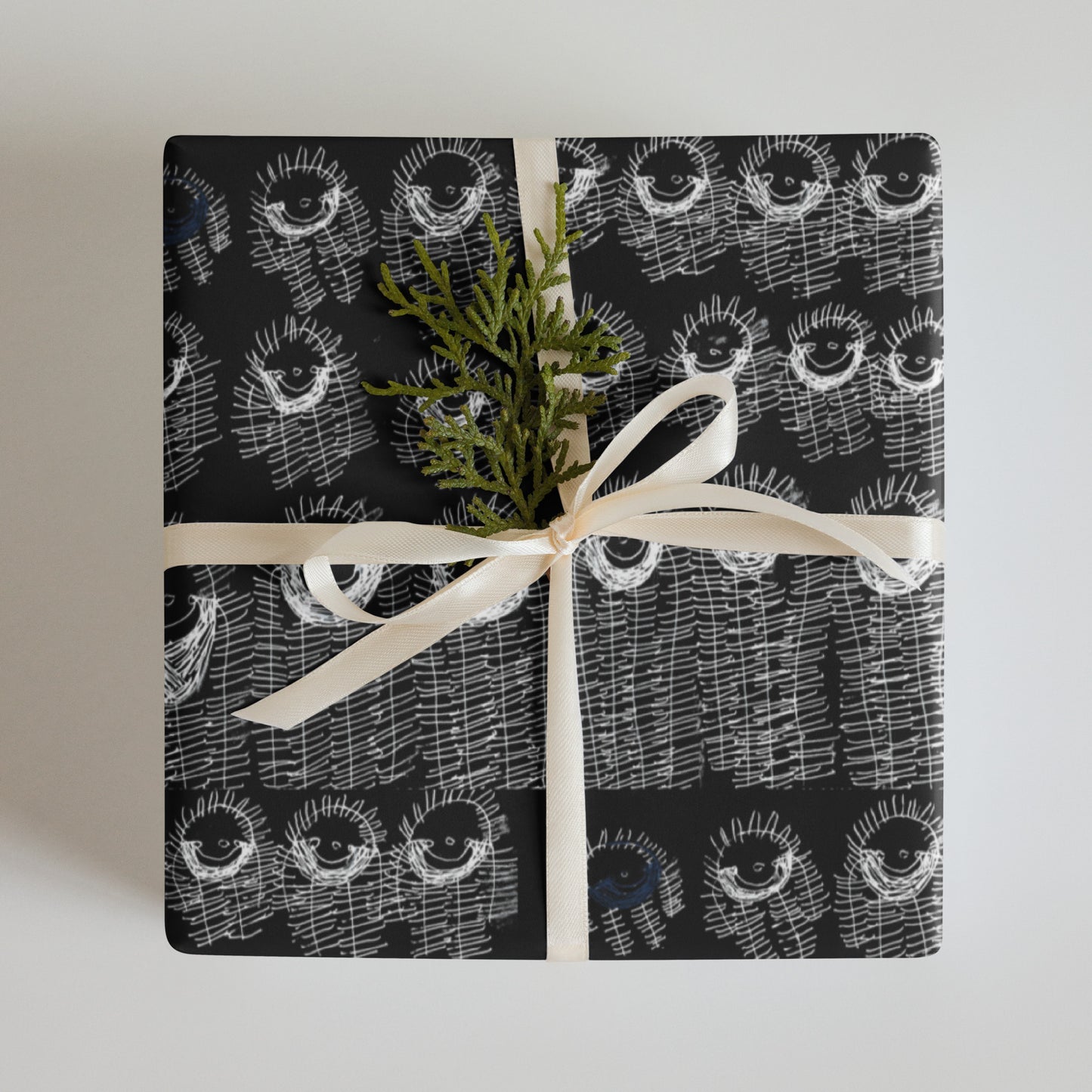 Wrapping paper sheets - "Men with Beards"