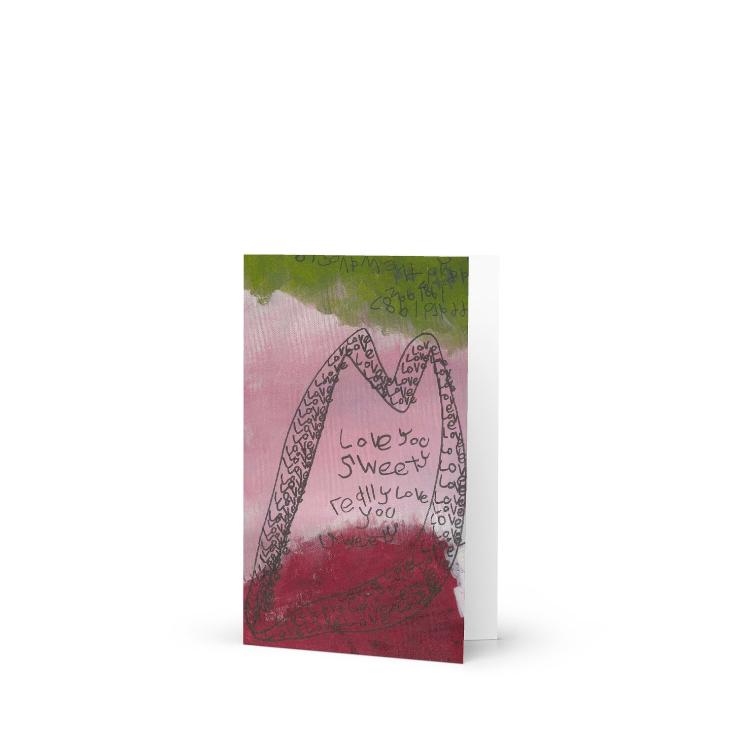 Greeting card - "Love and True Love"