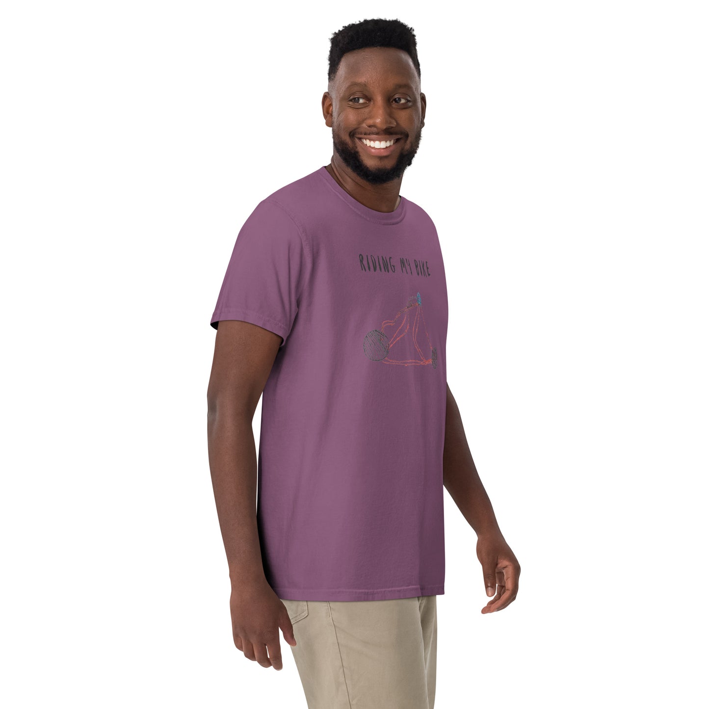 Men’s tee - "Riding My Bike"