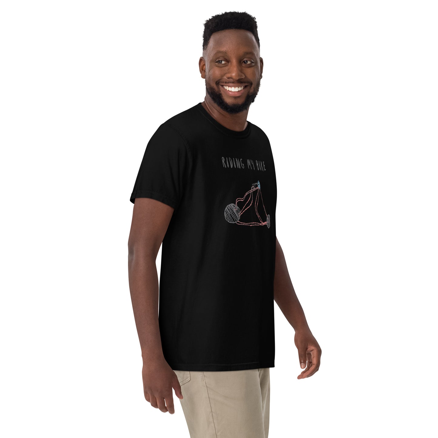 Men’s tee - "Riding My Bike"