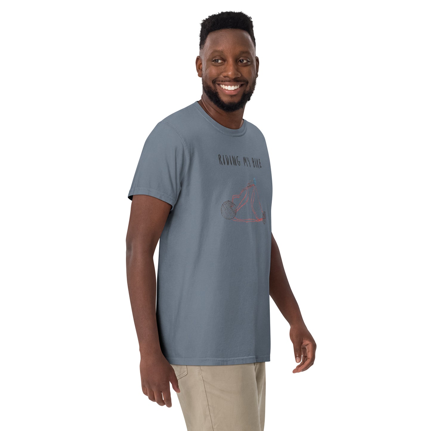 Men’s tee - "Riding My Bike"
