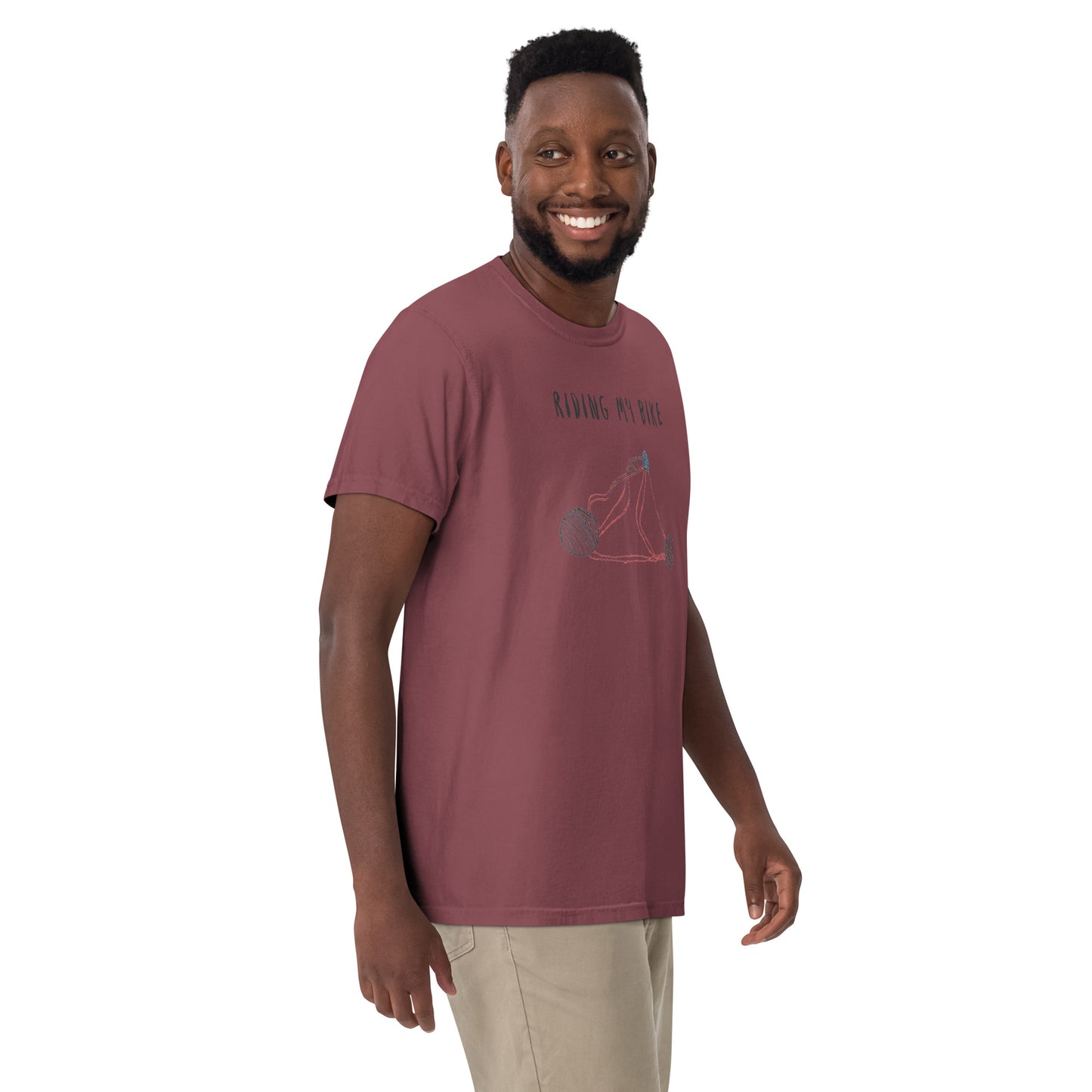 Men’s tee - "Riding My Bike"