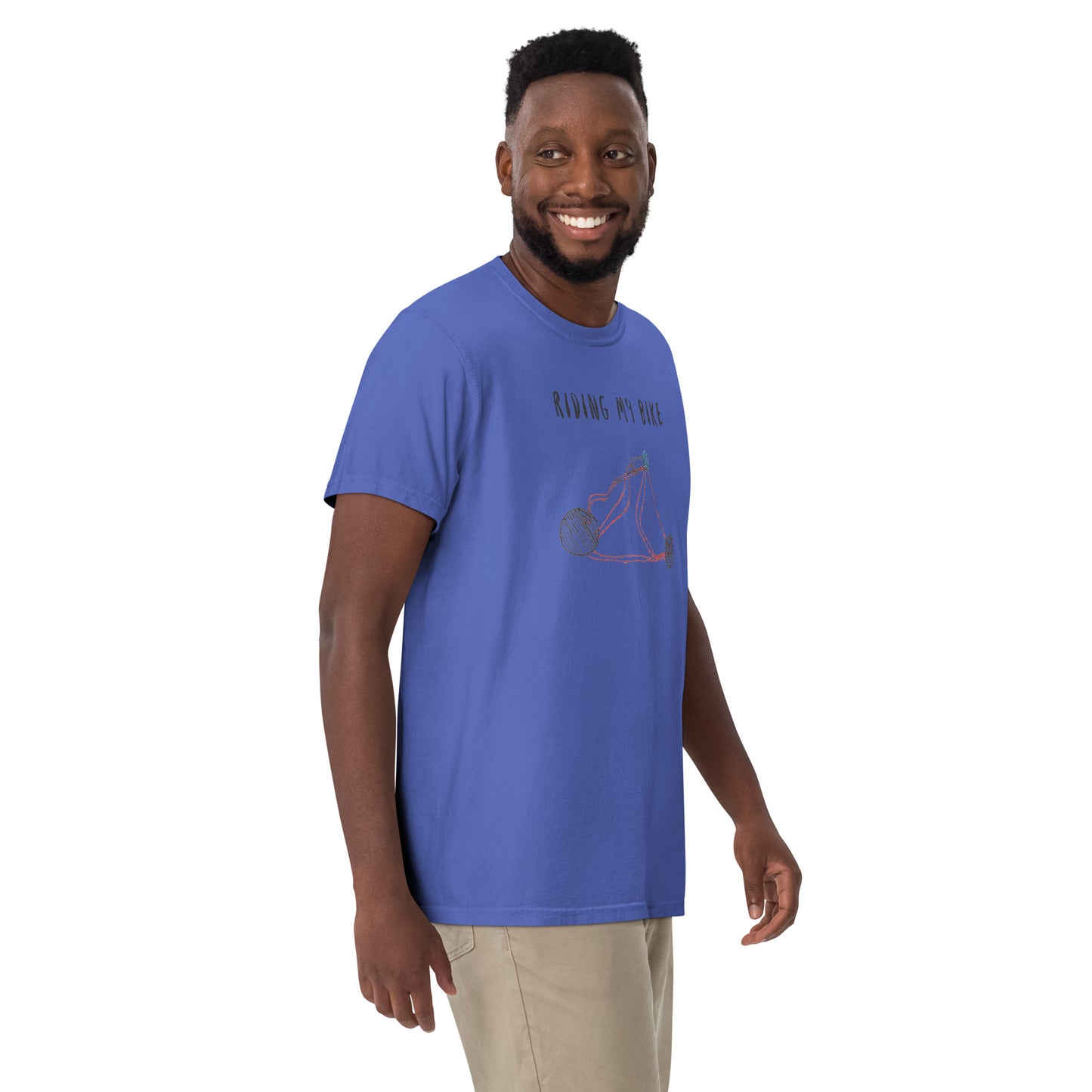 Men’s tee - "Riding My Bike"