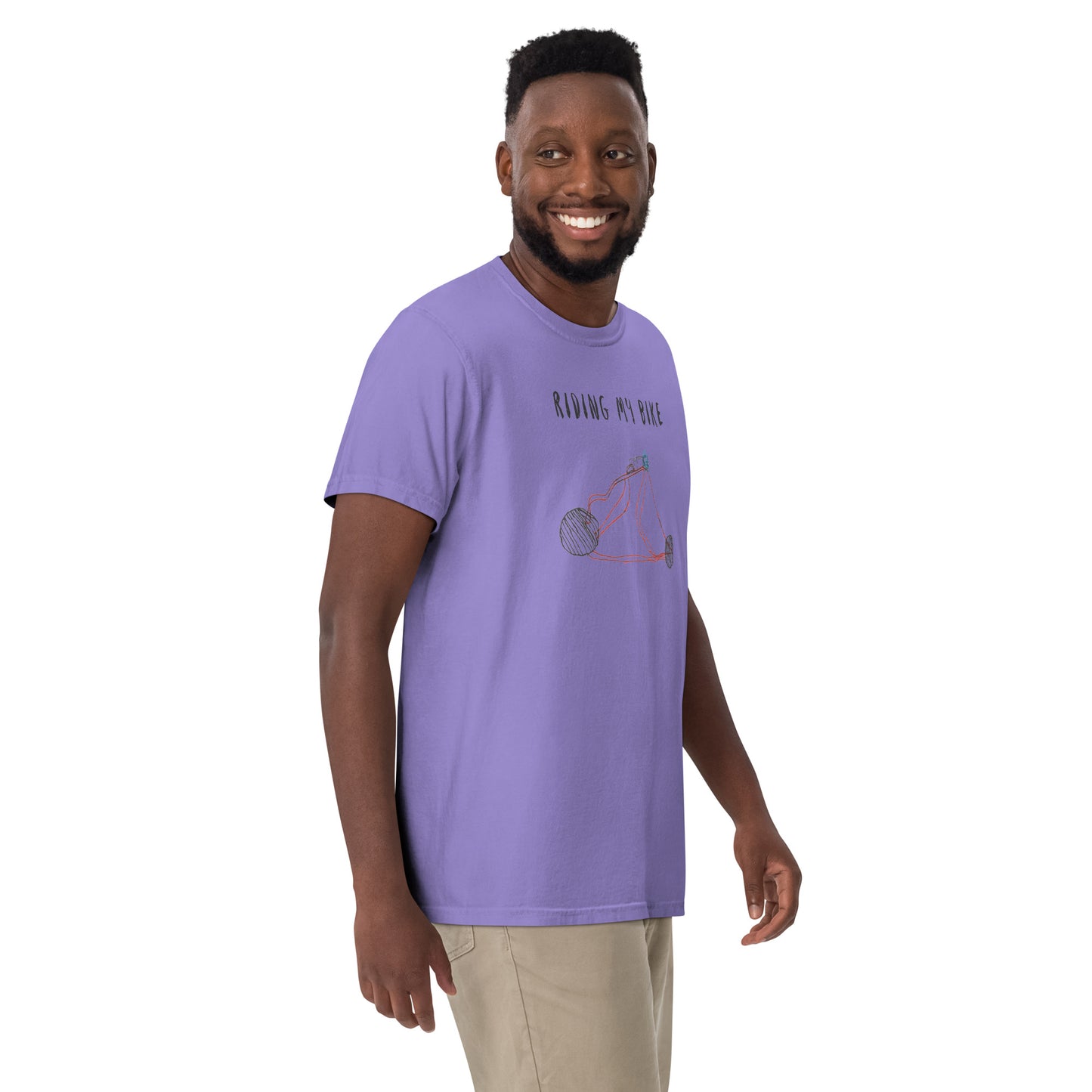Men’s tee - "Riding My Bike"