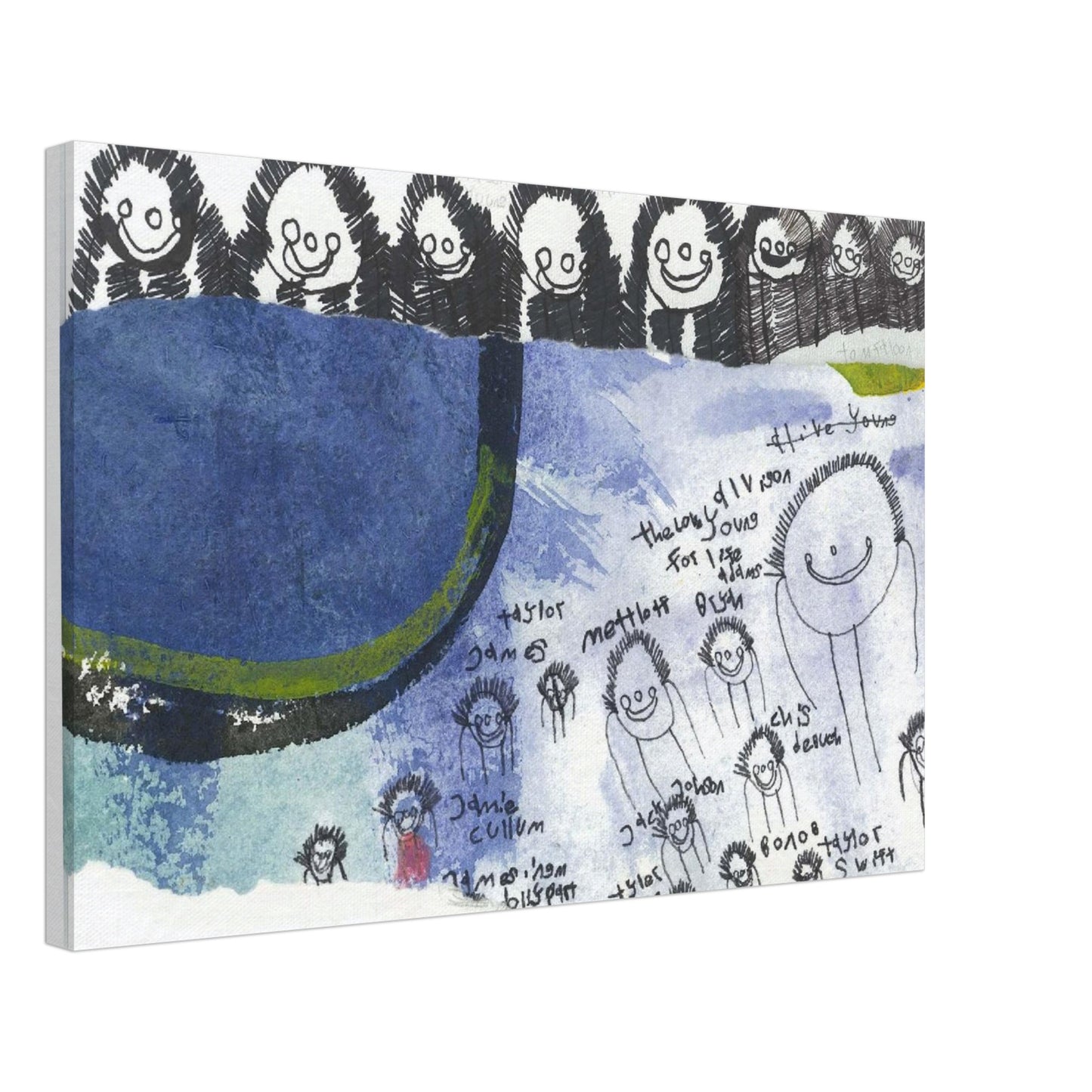 Canvas 16"x24" - "Songwriters"