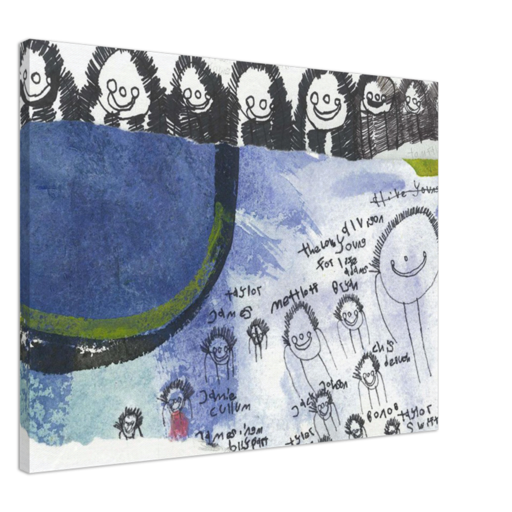 Canvas 24"x32" - "Songwriters"