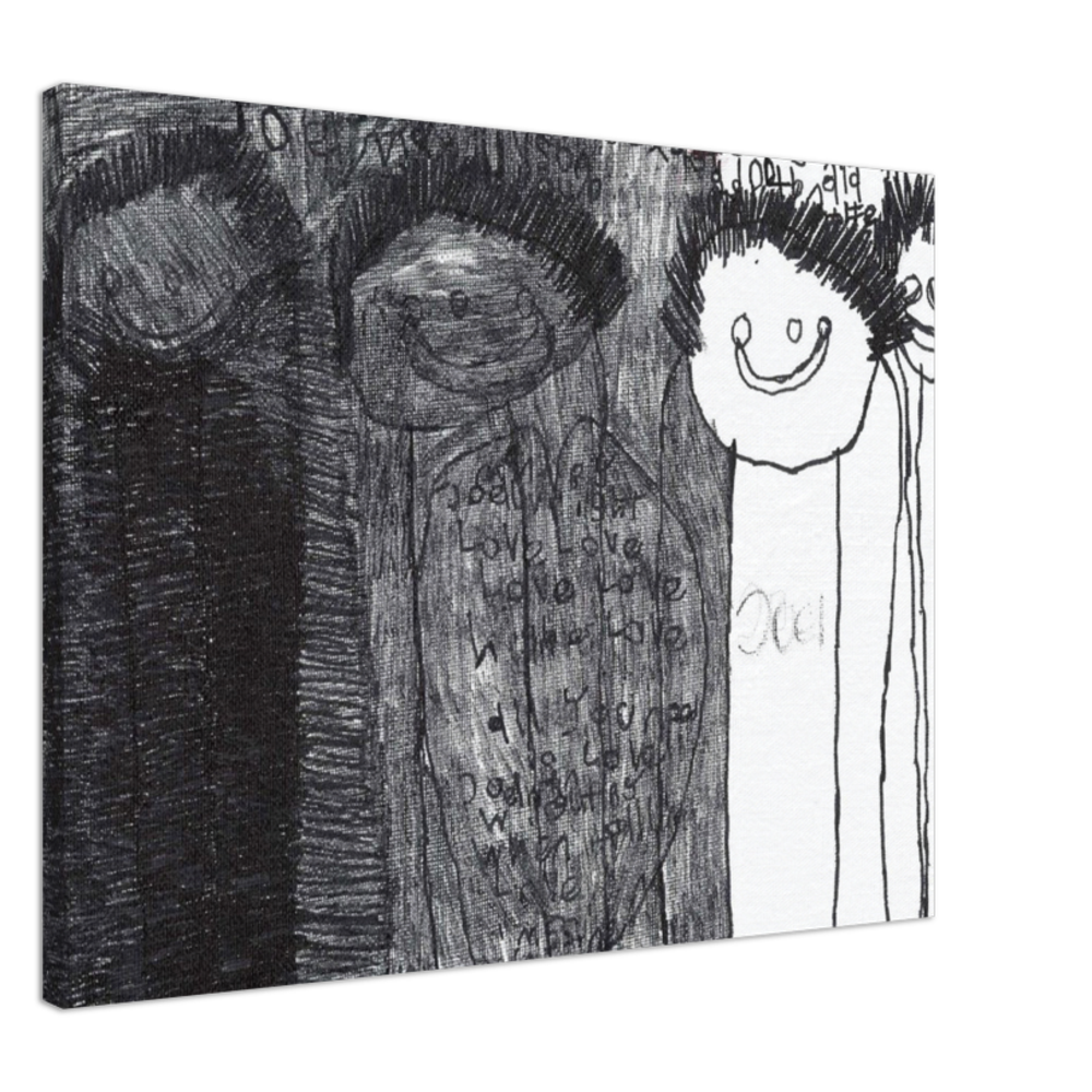 Canvas 24"x32" - "About Love"