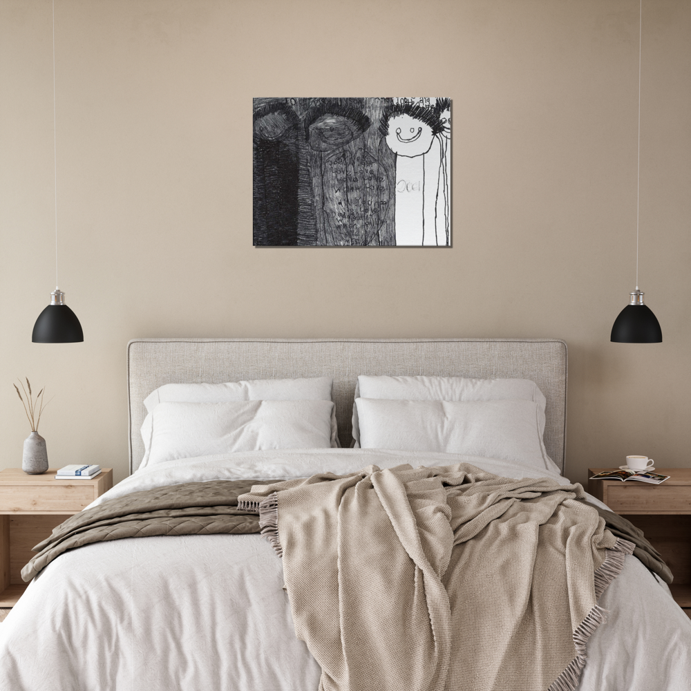 Canvas 24"x32" - "About Love"