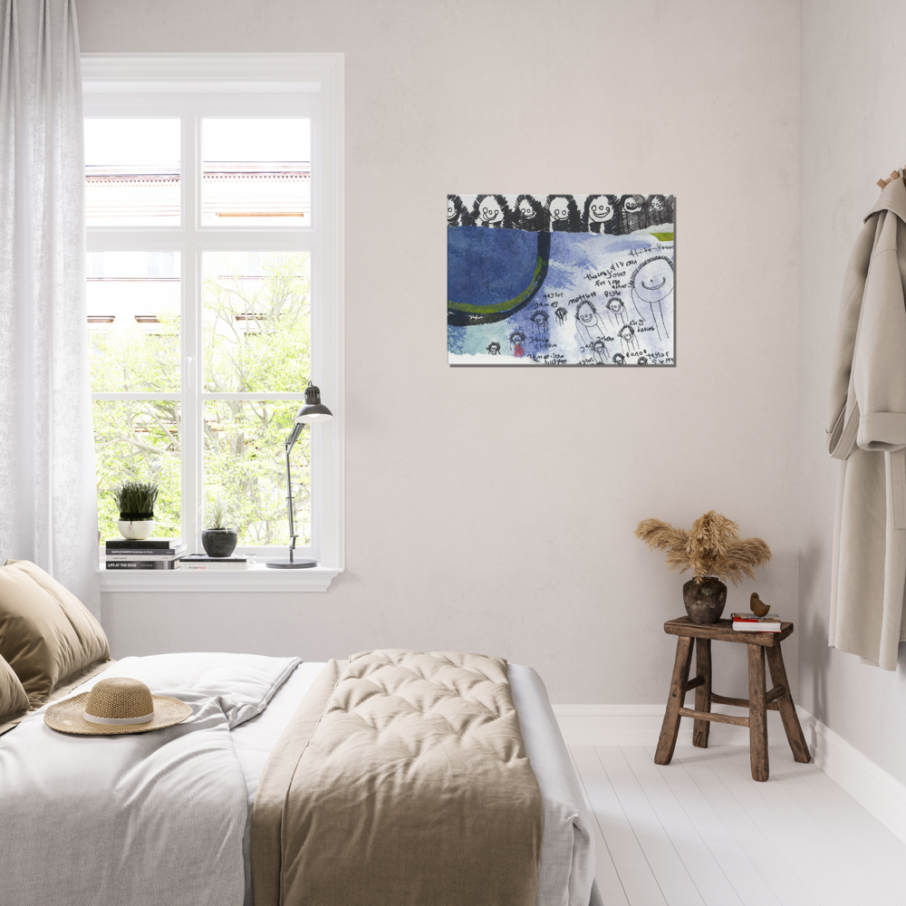 Canvas 24"x32" - "Songwriters"