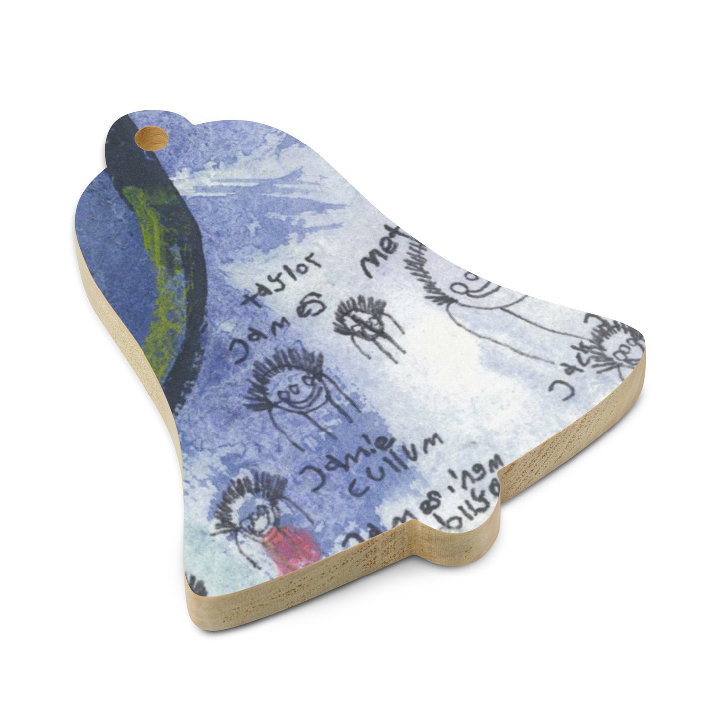 Wooden ornament & magnet - "Songwriters"