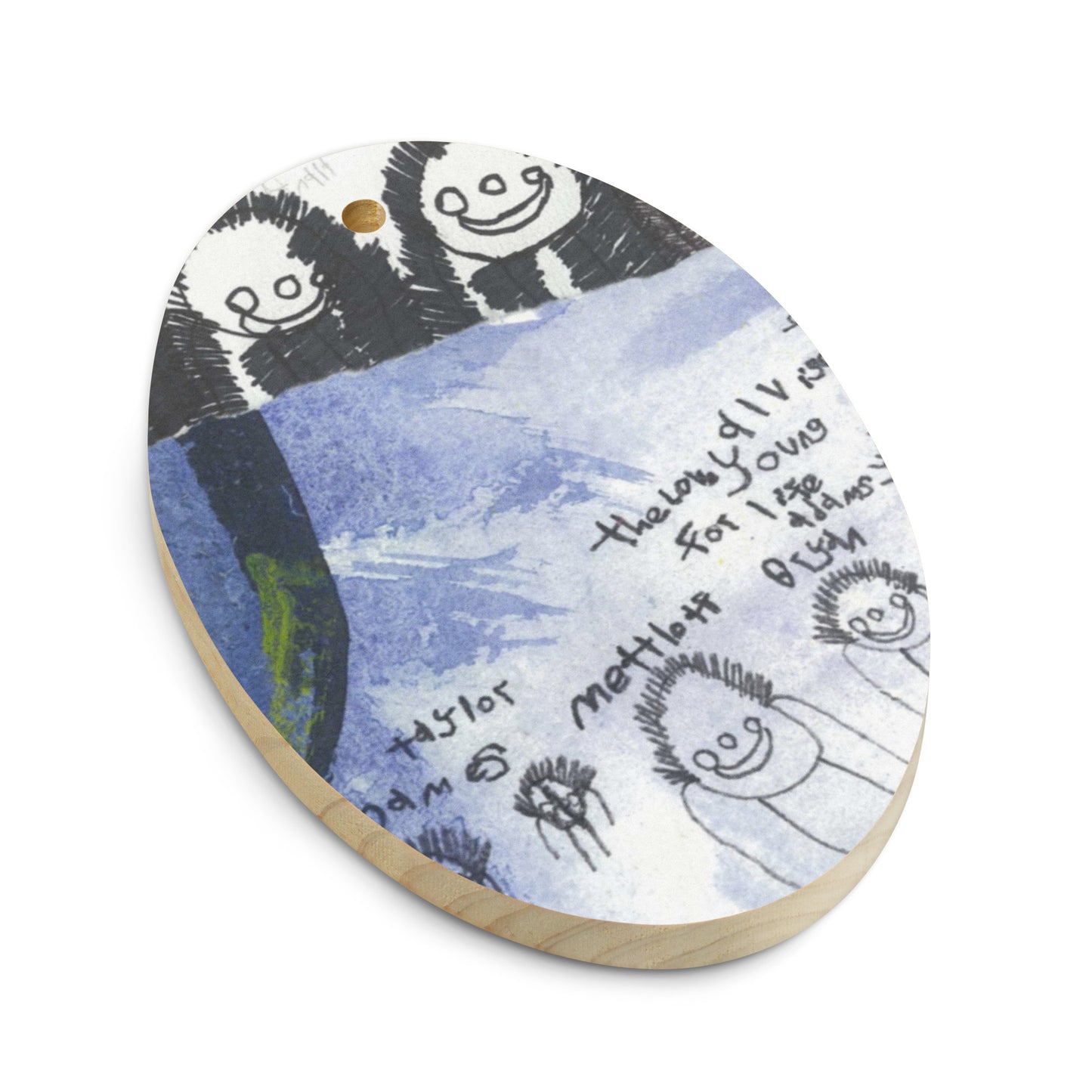 Wooden ornament & magnet - "Songwriters"