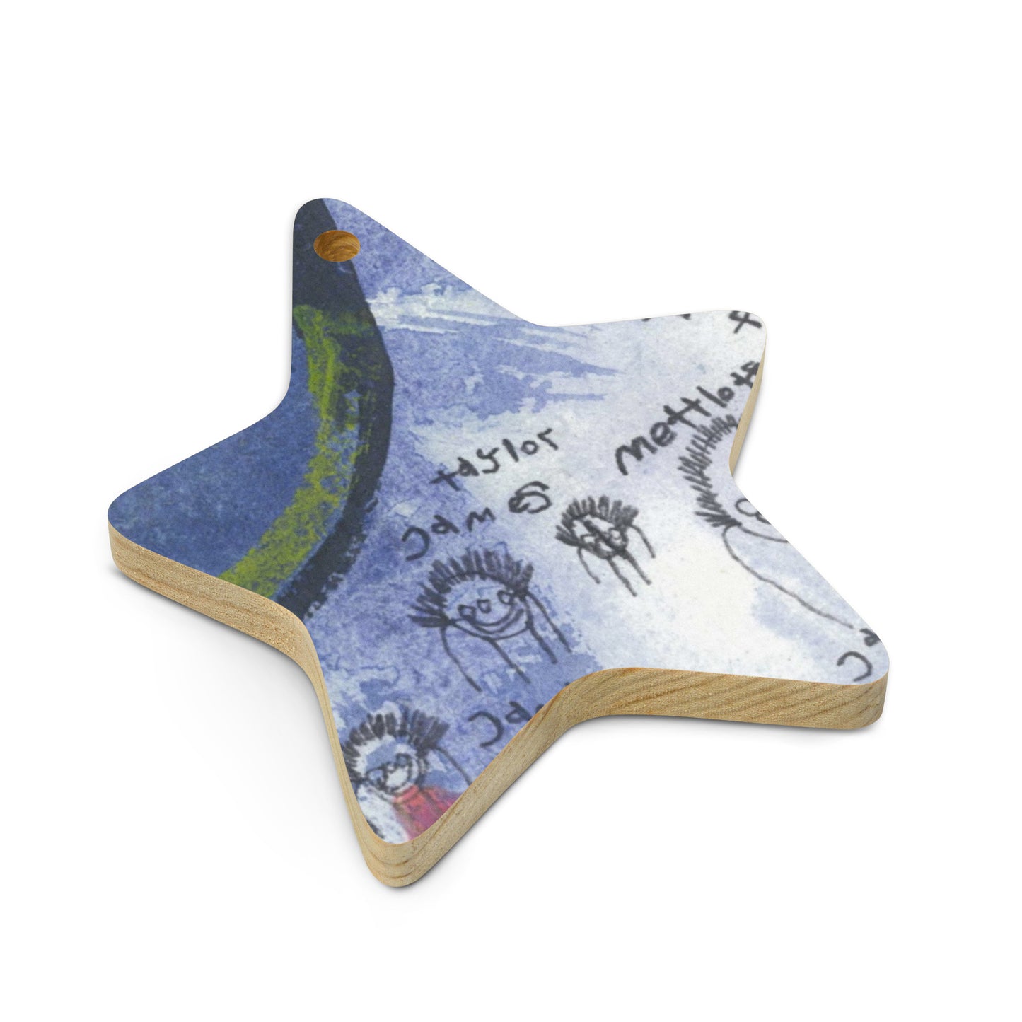 Wooden ornament & magnet - "Songwriters"