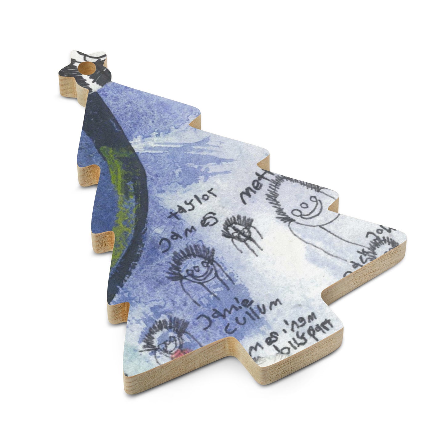 Wooden ornament & magnet - "Songwriters"