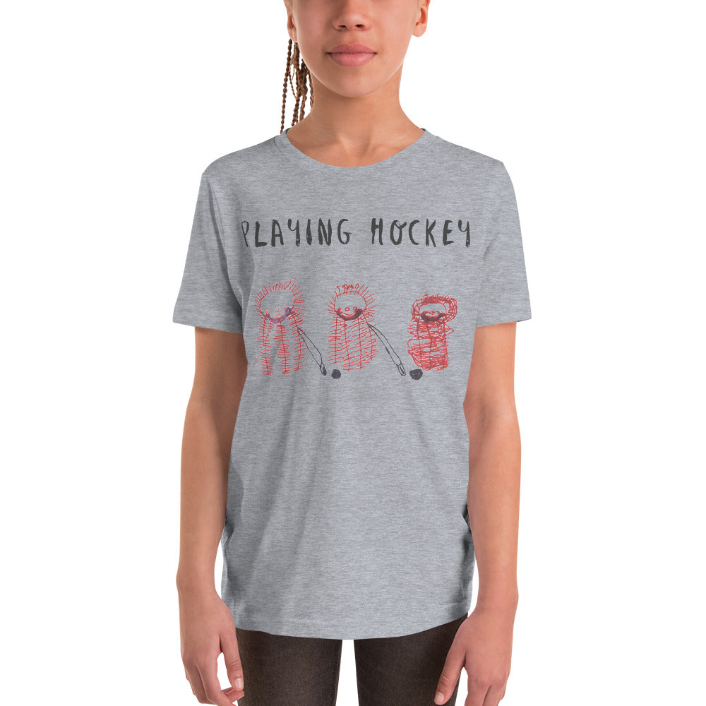 Youth tee - "Playing Hockey with the Condors"