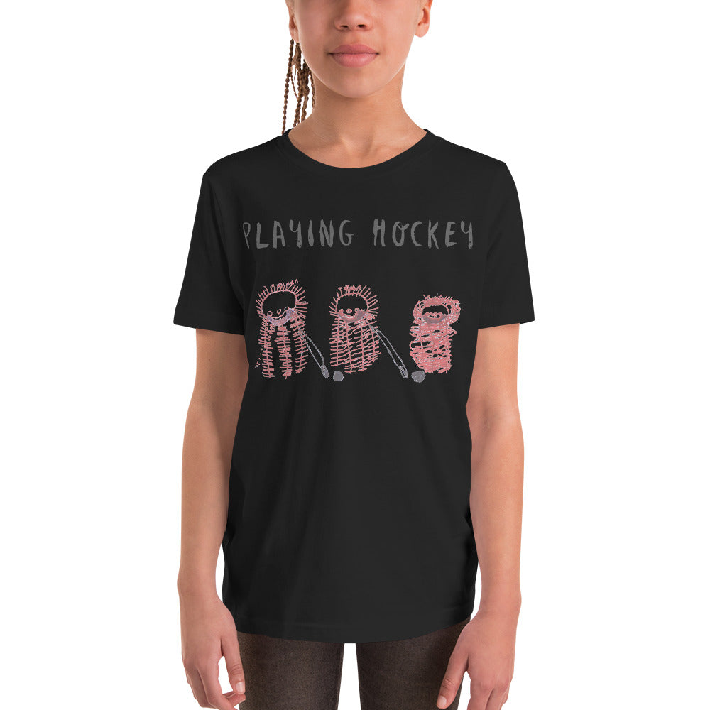 Youth tee - "Playing Hockey with the Condors"