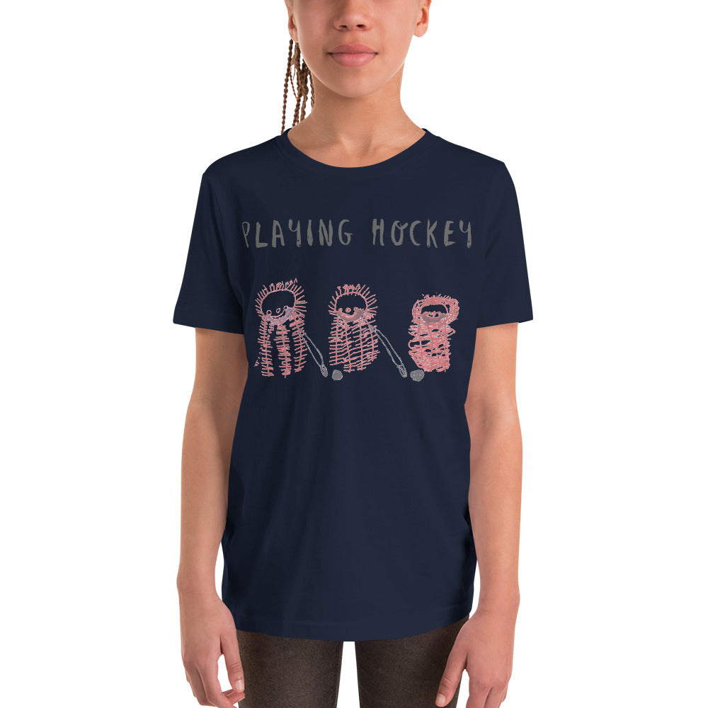 Youth tee - "Playing Hockey with the Condors"