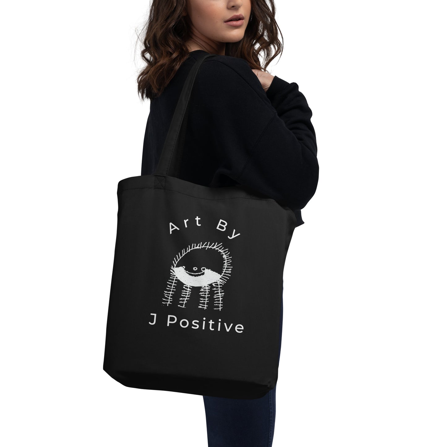 Eco Tote Bag - Art By J Positive logo