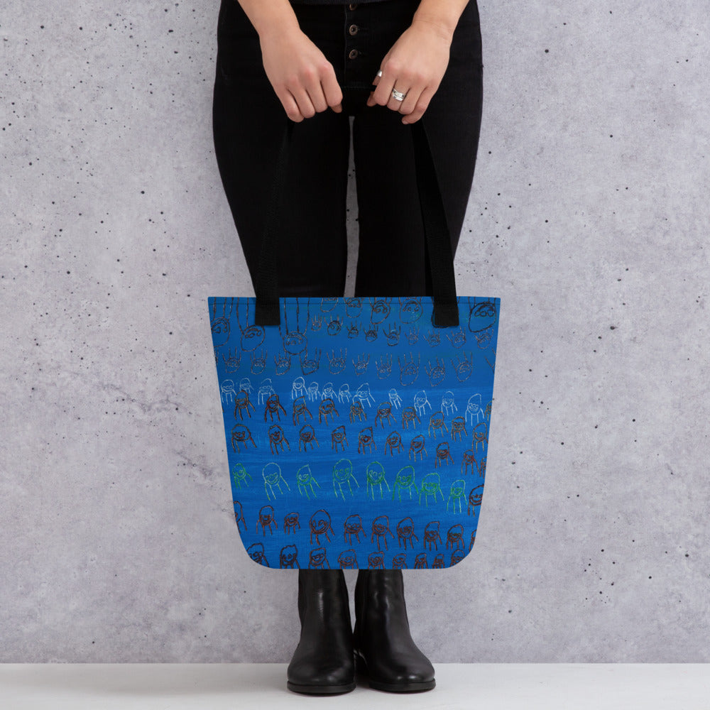 Tote bag - "Colourful People"