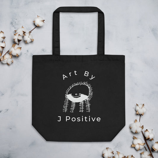 Eco Tote Bag - Art By J Positive logo
