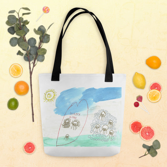 Tote bag - "Happy Love" - CDSS Fundraiser