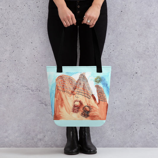 Tote bag - "Rock Climbing"