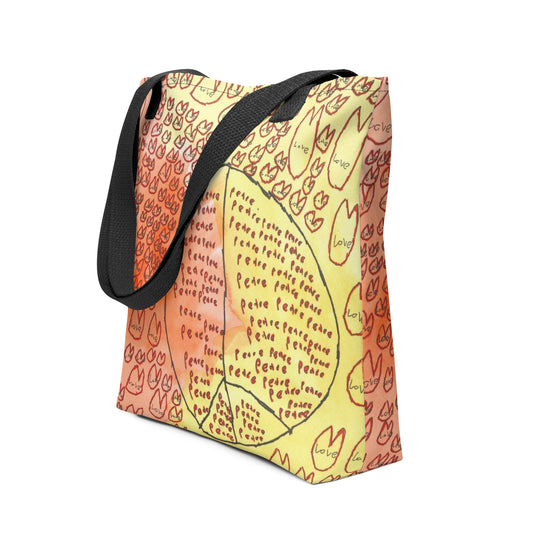 Tote bag - "Peace and Love"