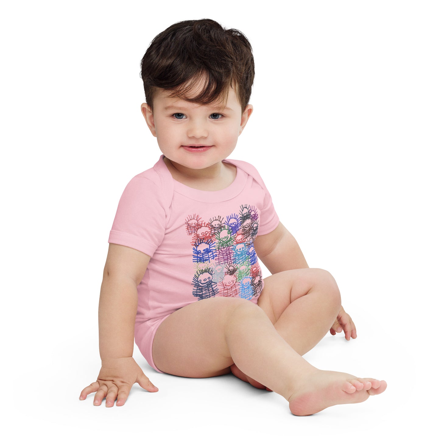 Baby & toddler onesie - "Pretty Flower's 60th Birthday Party"