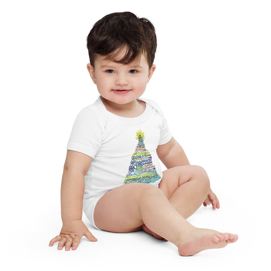 Baby & toddler onesie - "My Christmas Tree"