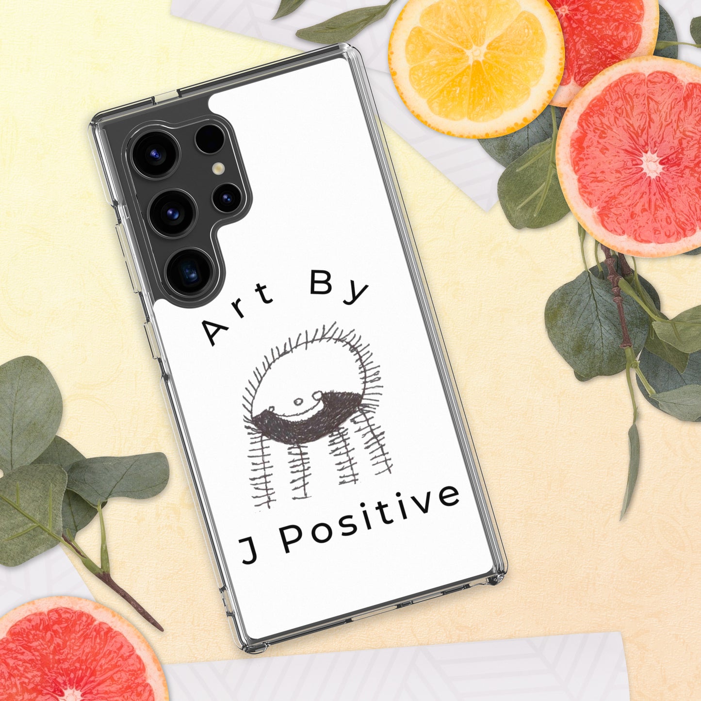 Samsung Case - Art By J Positive Logo