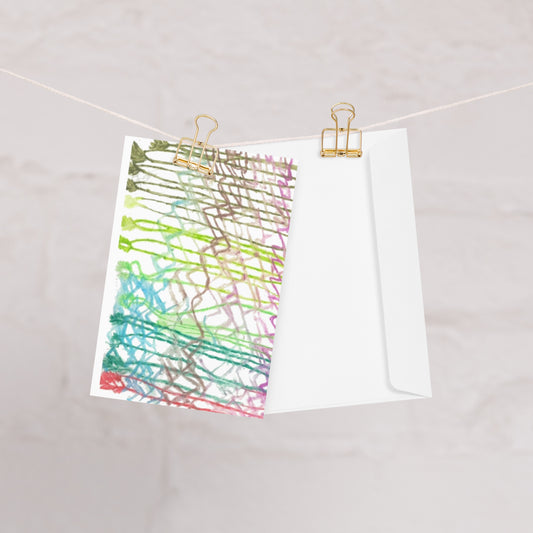 Greeting card - "In the Forest"